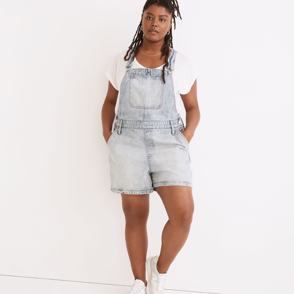 Madewell Corsica Women's Light Denim Overalls